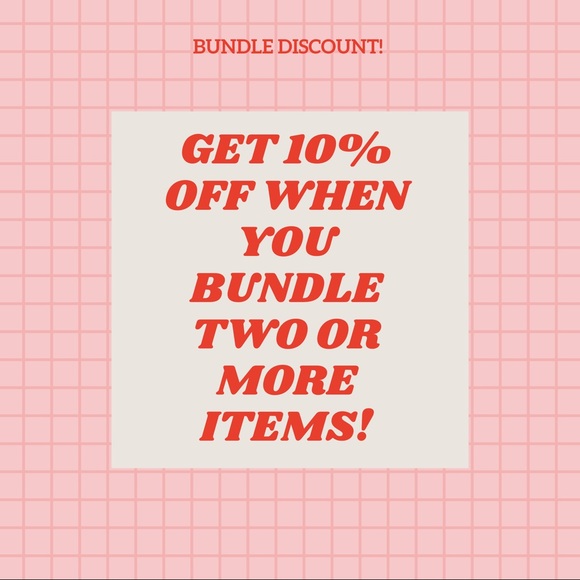 Other - BUNDLE AND SAVE!